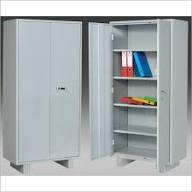 Steel Cupboard – Open & Closed View